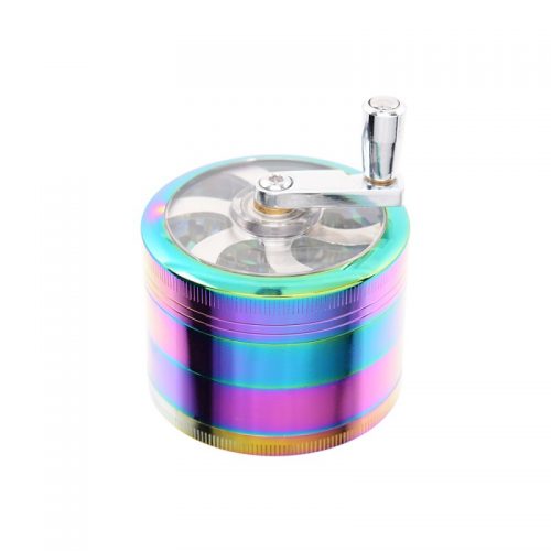 ATOMIC GRINDER TRITATABACCO A MANOVELLA XL MULTICOLOR 4 PARTI IN METALLO MARI-KA'