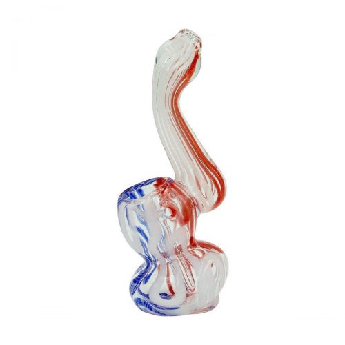 PIPA O BUBBLER IN VETRO ARTIGIANALE MARI-KA'
