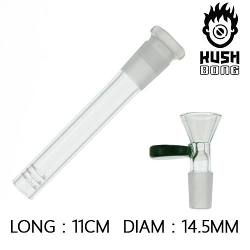 ICE BONG GLASS KUSH LIMITED EDITION POLARIS 40CM MARI-KA’ - immagine 3