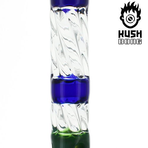 ICE BONG GLASS KUSH LIMITED EDITION POLARIS 40CM MARI-KA’ - immagine 4