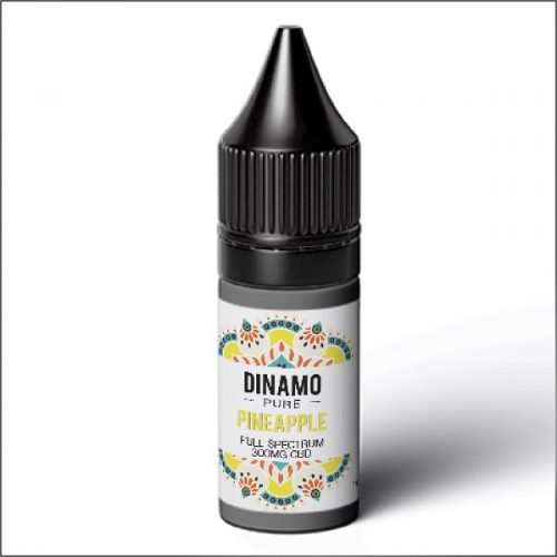 DINAMO PURE – AROMA 300 MG CBD FULL SPECTRUM – PINEAPPLE 5 ML (BASE 10 ML INCLUSA)