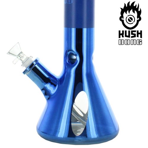 KUSH ICE BONG IN VETRO PERCOLATOR "CIRCUS" BLU - immagine 2