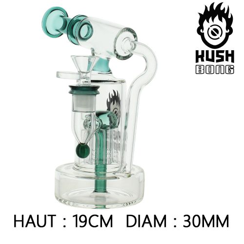 KUSH BONG IN VETRO PERCOLATOR "XENOS" - immagine 2