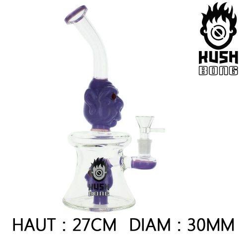 KUSH BONG IN VETRO PERCOLATOR "FREAKY" - immagine 3
