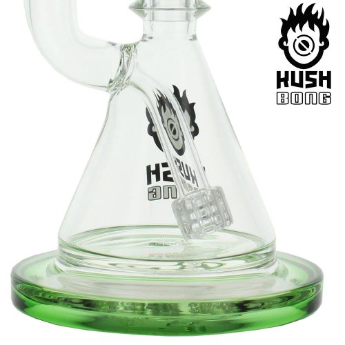 KUSH BONG PERCOLATOR CONICO VERDE - immagine 3