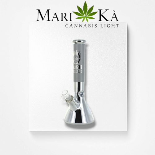 KUSH ICE BONG IN VETRO PERCOLATOR "CIRCUS" GRIGIO