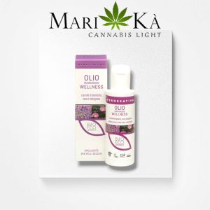 OLIO PER MASSAGGI WELLNESS CON OLIO DI MANDORLA, ROSA E MELOGRANO