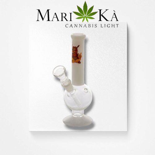 BONG IN VETRO HIPPIE