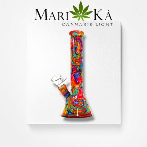 BONG IN VETRO A COLORI ASTRATTI