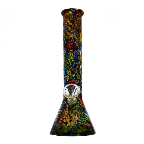 BONG IN VETRO FANTASIA POP ART - immagine 2