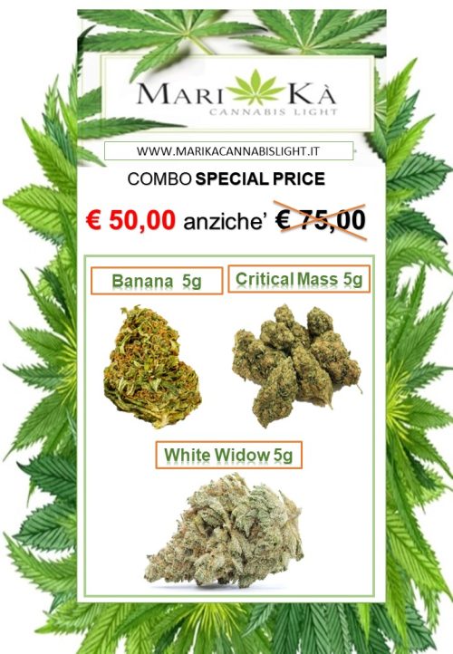 COMBO Special Price : Banana, Critical Mass, White Widow