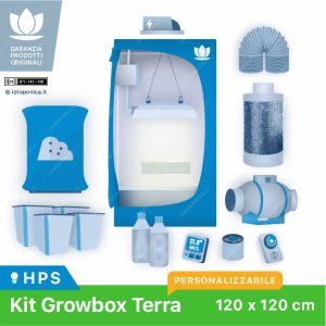 KIT GROW BOX TERRA 120x120 HPS