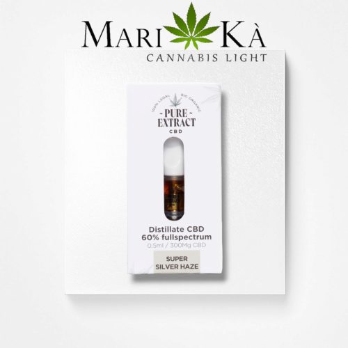 CARTUCCIA SUPER SILVER HAZE CBD 60%