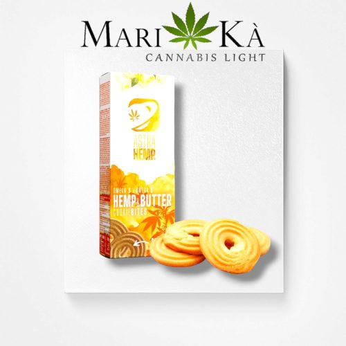 BISCOTTI ALLA CANNABIS BURRO e CANAPA