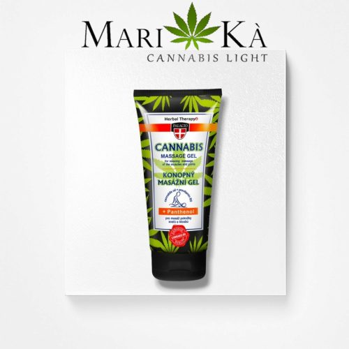 GEL DA MASSAGGIO ALLA CANNABIS CON PANTENOLO